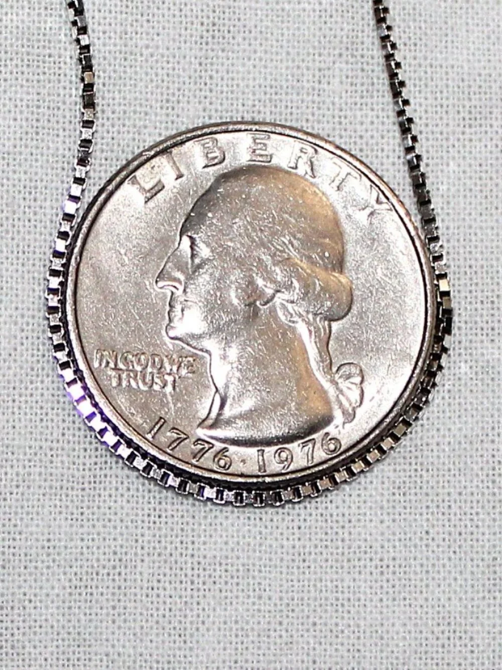 Sterling Silver Stefani St Jaques Millefiori Glass Medallion Necklace